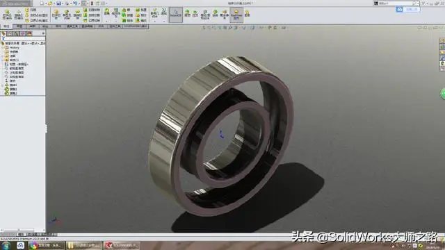 sw零件局部突然变透明了